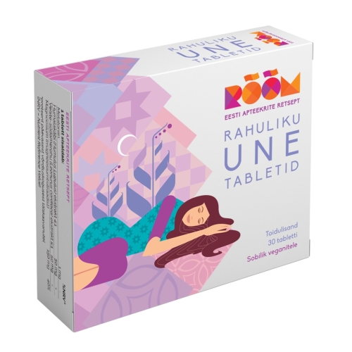Product image of RÕÕM RAHULIKU UNE TABLETID N30