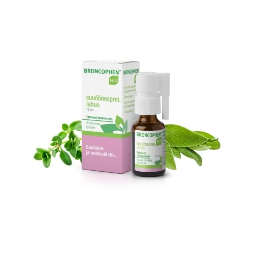 Product image of BRONCOPHEN AEROL SUUÕÕNESPREI 290MG+290MG 15ML