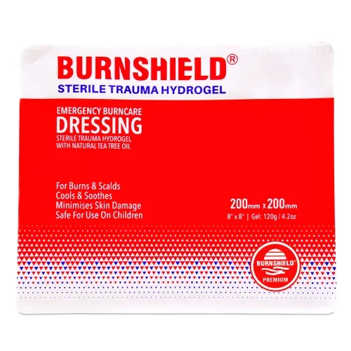 BURNSHIELD PÕLETUSSIDE GEELIGA STERIILNE 20X20CM