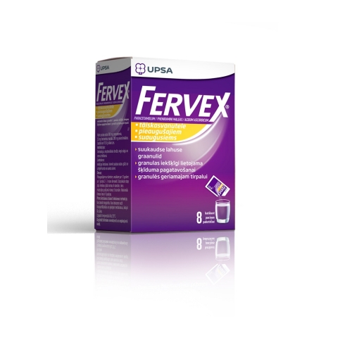 Product image of FERVEX 500+25+200MG N8 SUUKAUDSE LAHUSE GRAANULID