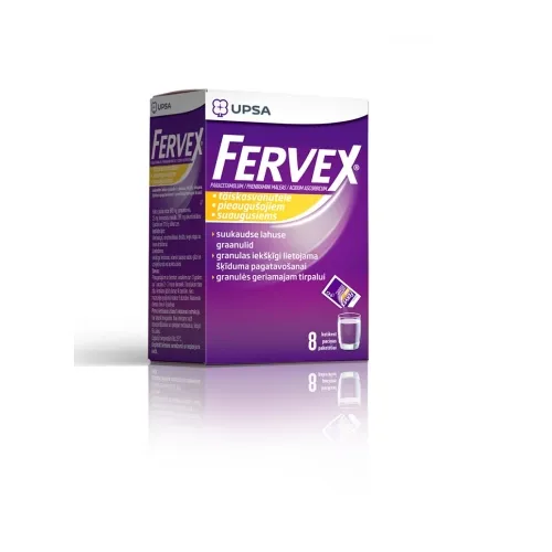 Product image of FERVEX 500+25+200MG N8 SUUKAUDSE LAHUSE GRAANULID