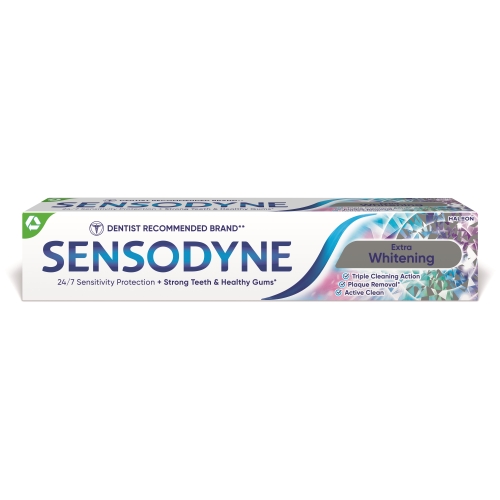 Product image of SENSODYNE HAMBAPASTA EXTRA WHITENING 75ML UUS