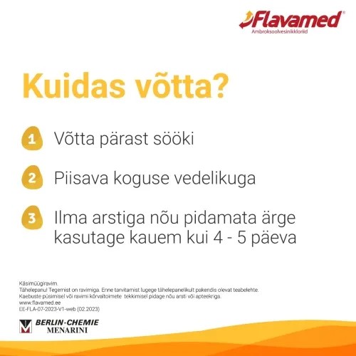 FLAVAMED 30MG TBL 30MG N20 - Tootepilt 5