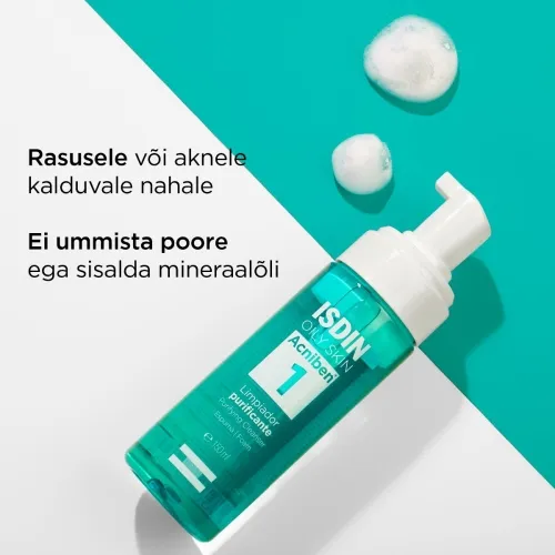 ISDIN ACNIBEN PUHASTUSVAHT 150ML - Tootepilt 4