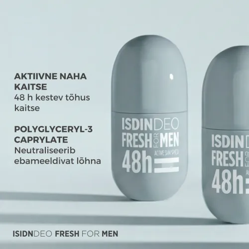 ISDIN ROLL-ON DEODORANT MEESTELE FRESH 48H 50ML - Tootepilt 4