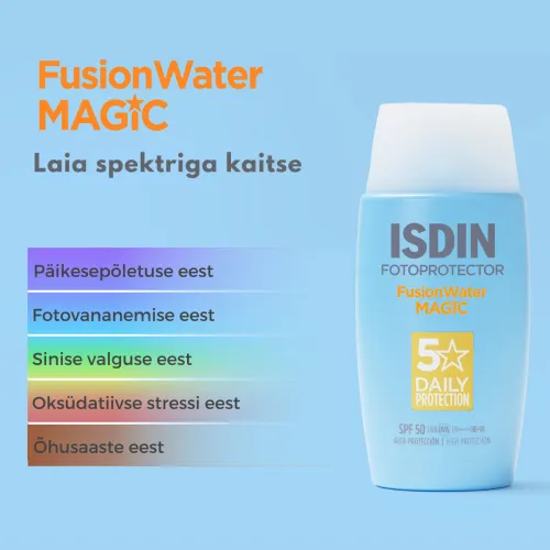 ISDIN SUN PÄIKESEKAITSEEMULSIOON MAGIC NÄOLE SPF50 50ML - Tootepilt 4
