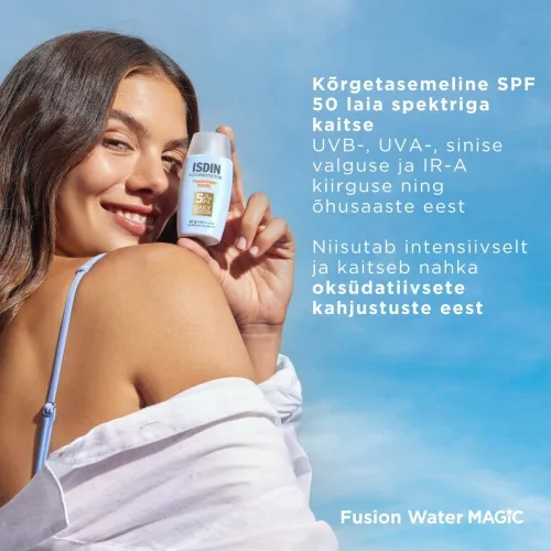 ISDIN SUN PÄIKESEKAITSEEMULSIOON MAGIC NÄOLE SPF50 50ML - Tootepilt 5