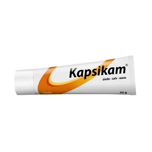KAPSIKAM SALV 20MG+2MG+30MG+30MG+50MG/G 30G - Tootepilt 2