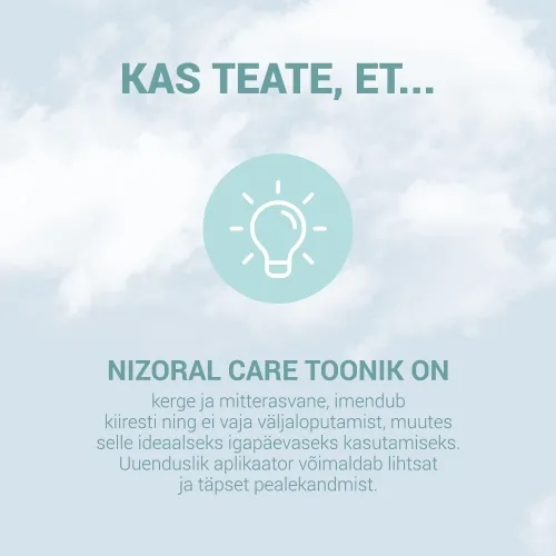 NIZORAL CARE TOONIK PEANAHALE 100ML - Tootepilt 3