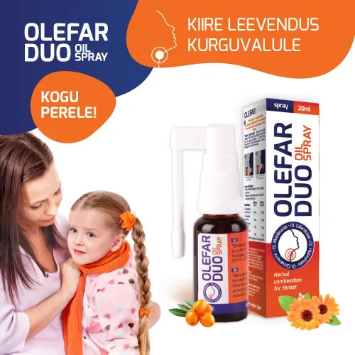 OLEFAR DUO KURGUPIHUSTI 20ML - Tootepilt 1