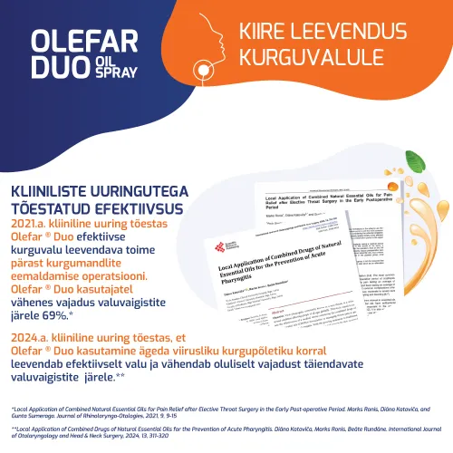 OLEFAR DUO KURGUPIHUSTI 20ML - Tootepilt 4