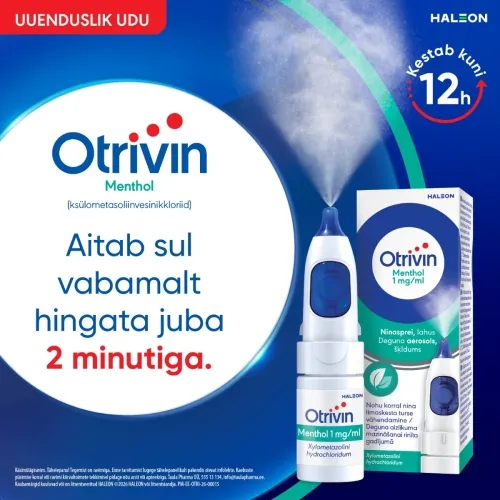 OTRIVIN MENTHOL NINASPREI 1MG/ML 10ML - Tootepilt 2