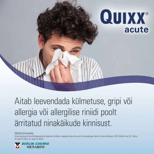 QUIXX ACUTE NASAL SPRAY 100ML - Tootepilt 2