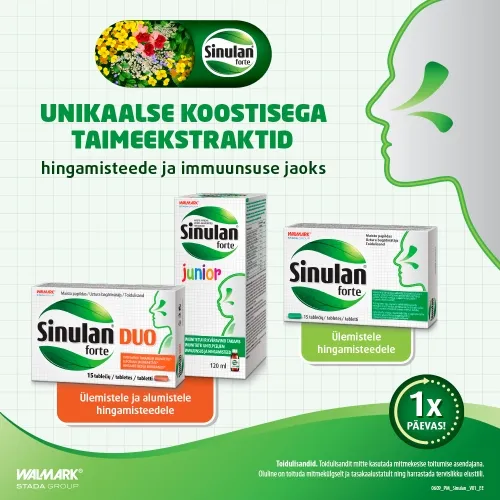 SINULAN FORTE JUNIOR 120ML - Tootepilt 1