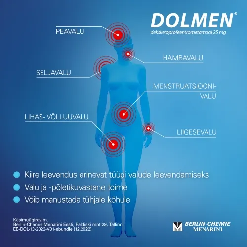 DOLMEN TBL 25MG N10 - Tootepilt 3