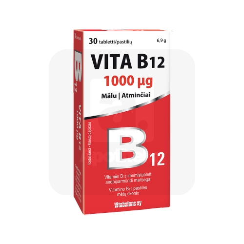 VITA B12 IMEMISTBL 1000MCG N30