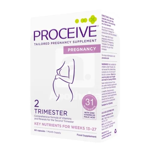 PROCEIVE PREGNANCY TRIMESTER 2 KAPSLID N60