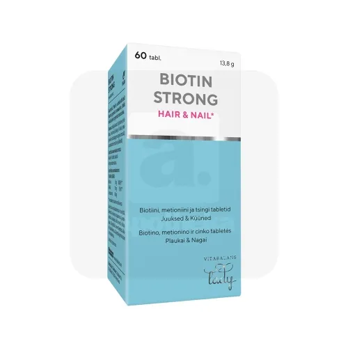 BIOTIIN STRONG HAIR&NAIL TBL N60