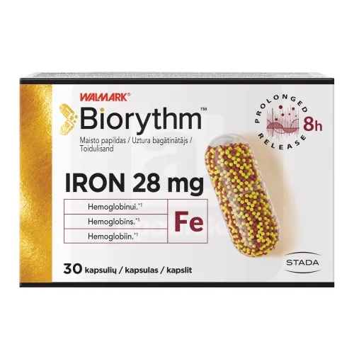 WALMARK BIORYTHM RAUD KAPSLID N30