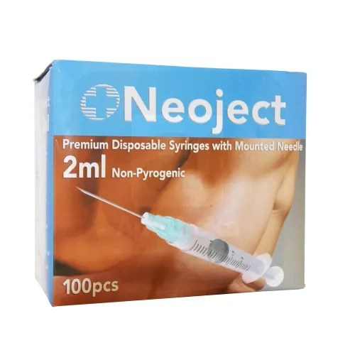 SÜSTAL NÕELAGA NEOJECT 2ML 3 OSALINE (23G) N100 /LUER LOCK/
