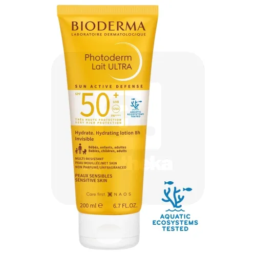 BIODERMA PHOTODERM LAIT ULTRA PÄIKESEKAITSEPIIM SPF50+ 200ML