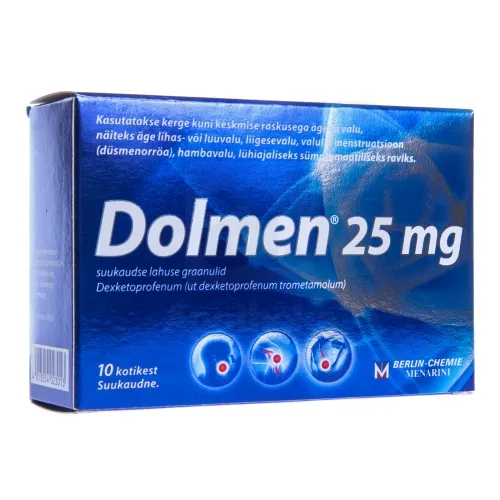DOLMEN SUUKAUDSE LAH GRAN 25MG N10
