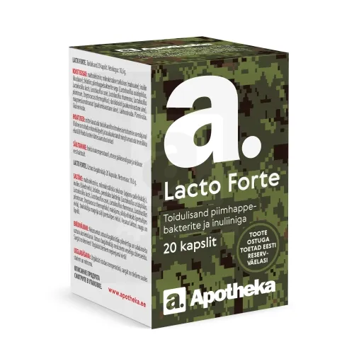 A. LACTO FORTE KAPSLID N20