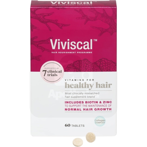 VIVISCAL VITAMIINID NAISTELE JUUKSEKASVU PARANDAV N60