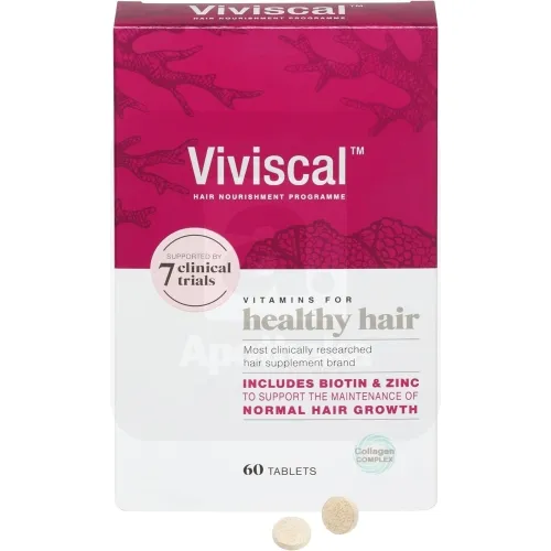 VIVISCAL VITAMIINID NAISTELE JUUKSEKASVU PARANDAV N60