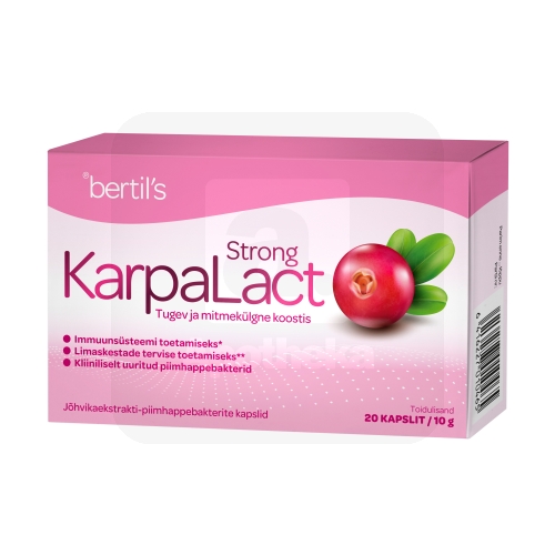 BERTILS KARPALACT STRONG KAPSLID N20