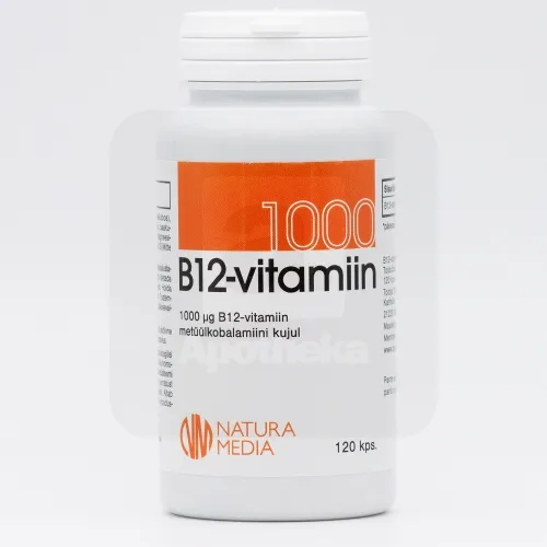 VITAMIIN B12 1000MCG KAPSLID N120