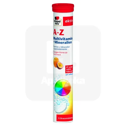 DOPPELHERZ AKTIV A-Z MULTIVITAMIIN+MINERAALID KIHISEVAD TBL N15