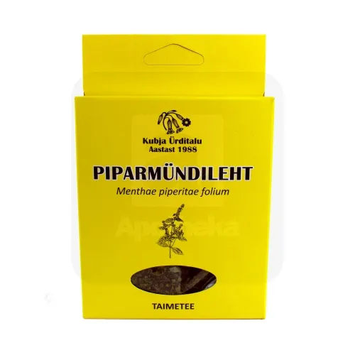 KUBJA PIPARMÜNDILEHT (MENTHAE PIPERITAE FOLIA) 15G (KARP)