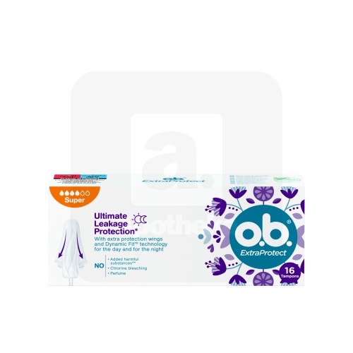 O.B. HÜG TAMPOONID EXTRA PROTECT SUPER N16