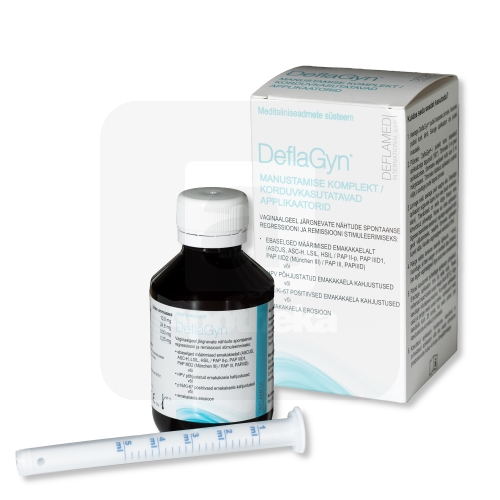 DEFLAGYN MANUSTAMISE KOMPLEKT 150ML/2 APLIKAATORIT