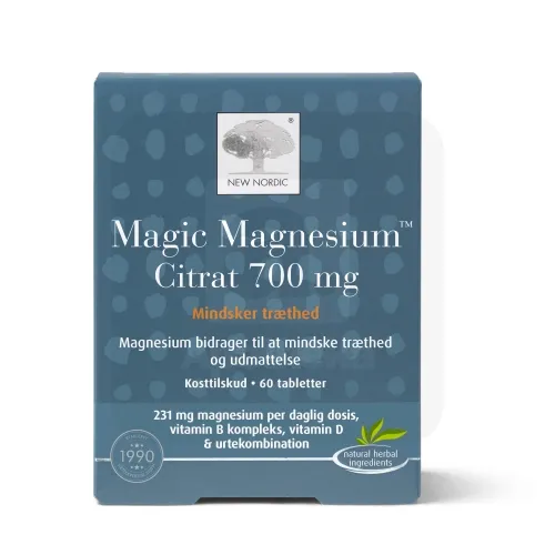 NEW NORDIC MAGIC MAGNESIUM CITRAT 700MG N60