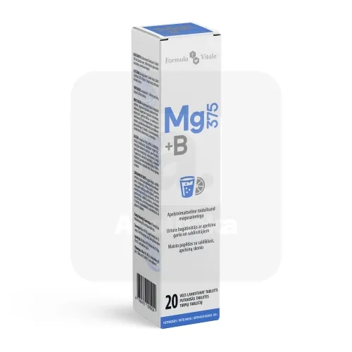FORMULA VITALE MG 375MG + B VIT LAH TBL N20