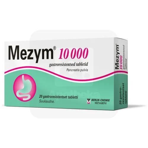 MEZYM 10 000 TBL 10000+7500+375TÜ N20 GASTRORESISTENTNE