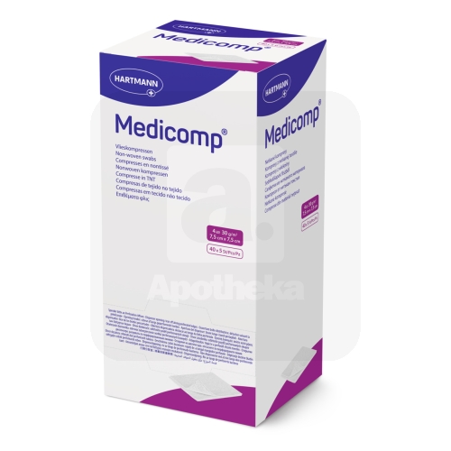 MEDICOMP TAMPOONID STER 7,5X7,5CM N5X40