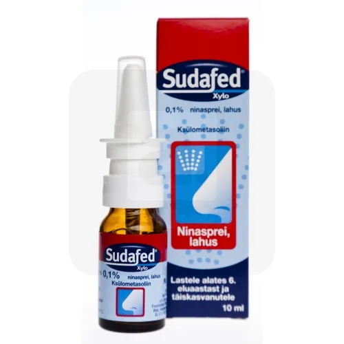 SUDAFED XYLO NINASPREI 1MG/ML 10ML