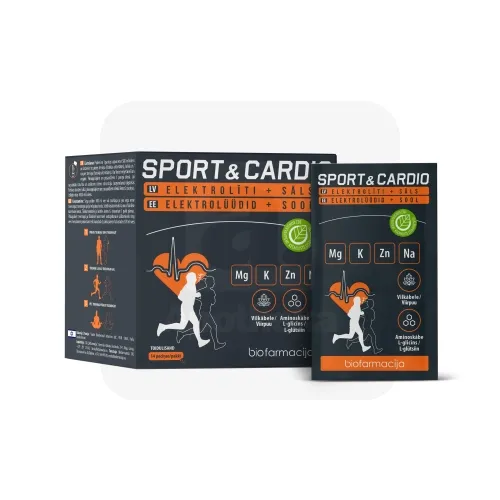 BIO MAGNEESIUM+BIO KAALIUM SPORT&CARDIO PULBER N14