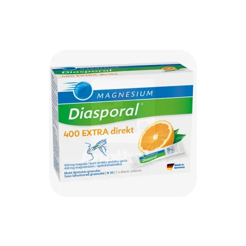 MAGNESIUM-DIASPORAL 400 EXTRA DIREKT GRAANULID N20