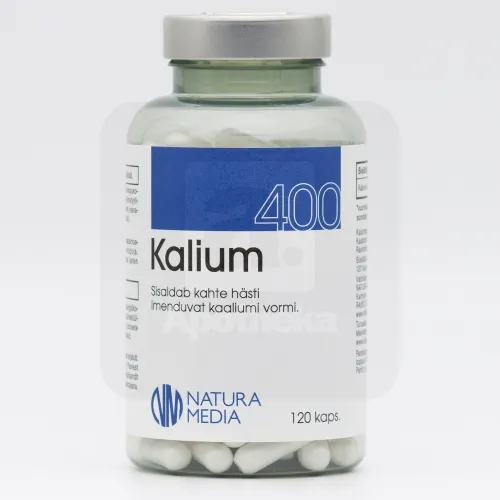 KAALIUM VAHVA KAPSLID 400MG N120