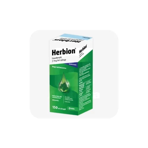 HERBION LUUDEROHI SIIRUP 7MG/ML 150ML N1