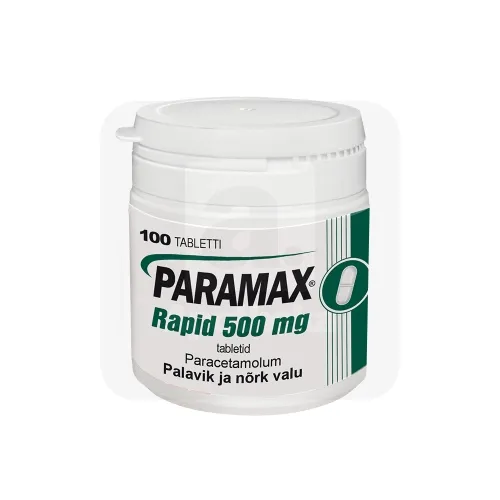 PARAMAX RAPID TBL 500MG N100 (PURGIS)