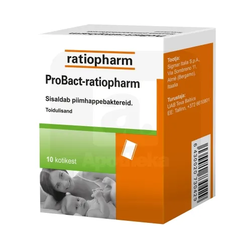 PROBACT-RATIOPHARM PULV N10