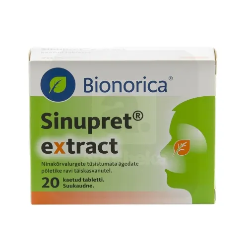 SINUPRET EXTRACT KAETUD TBL 12+36+36+36+36MG N20