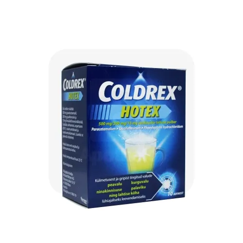 COLDREX HOTEX 500+200+10MG N10 SUUKAUDSE LAH PLV