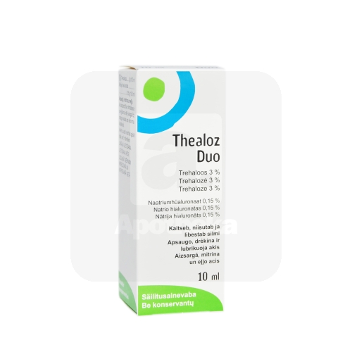 THEALOZ DUO NIISUTAVAD SILMATILGAD 10ML