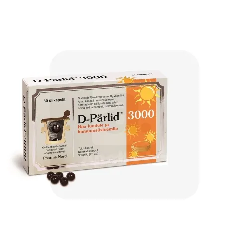 D-PÄRLID 3000 KAPSLID N80